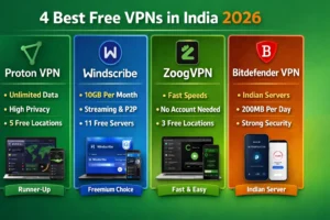 4 Best Free VPNs in India 2026