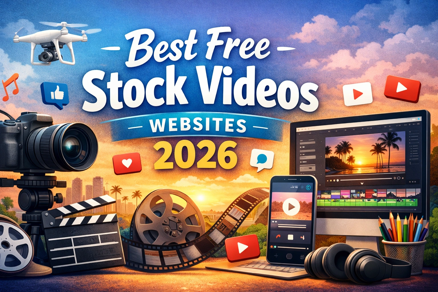 Best Free Stock Videos Websites 2026
