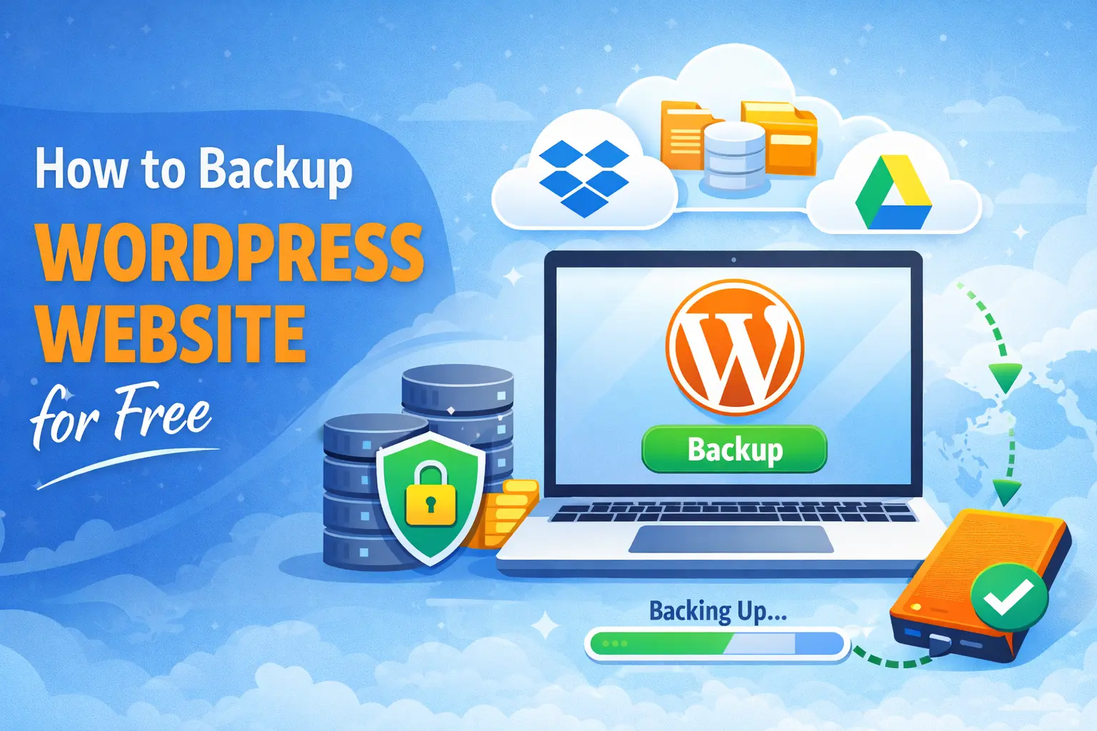 How to Backup WordPress Website for Free