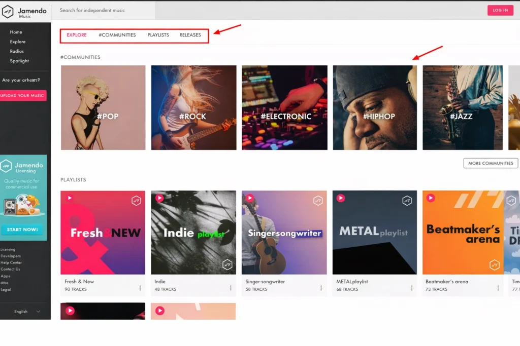 Jamendo copyright free music for youtube