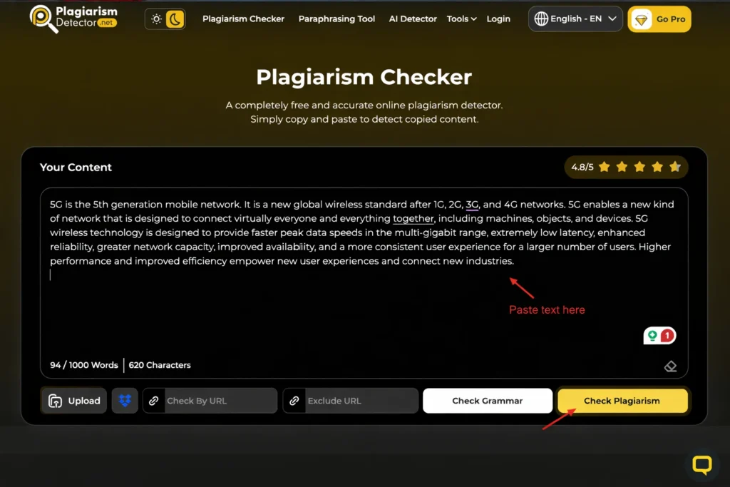 PlagiarismDetector.net