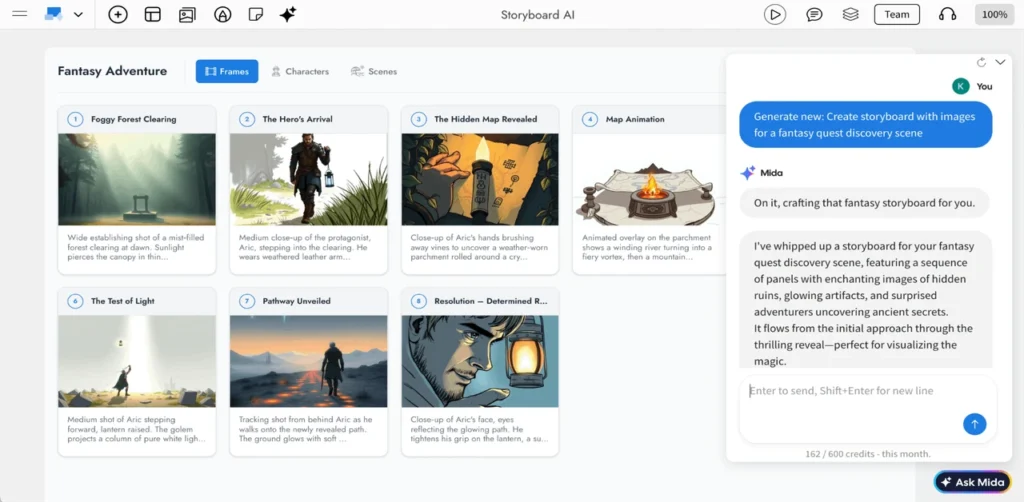 NewAITool StoryBoard AI Prompt Writing