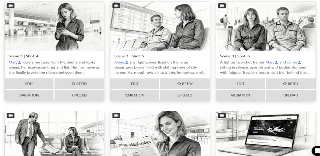 StoryBoard AI Advanced Scene Segmentation